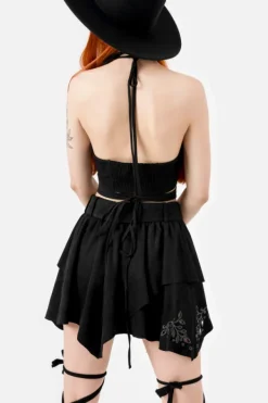 Restyle ACANTHA HALTERNECK TOP