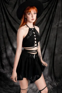 Restyle ACANTHA HALTERNECK TOP