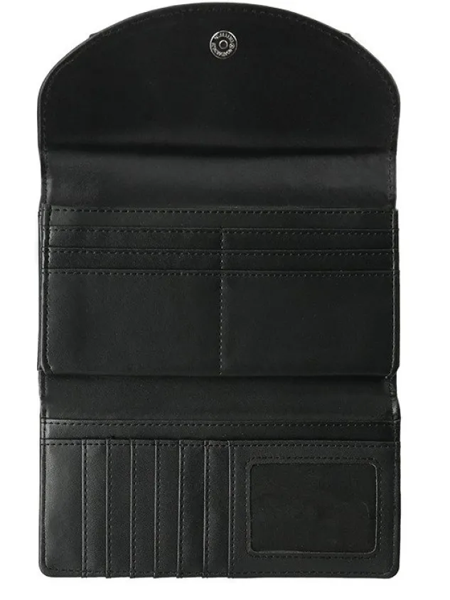 Restyle Bat Wings Wallet PU Crescent Gothic Moon purse