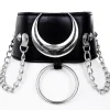 Restyle Black gothic Moon Choker "IRON MOON COLLAR"
