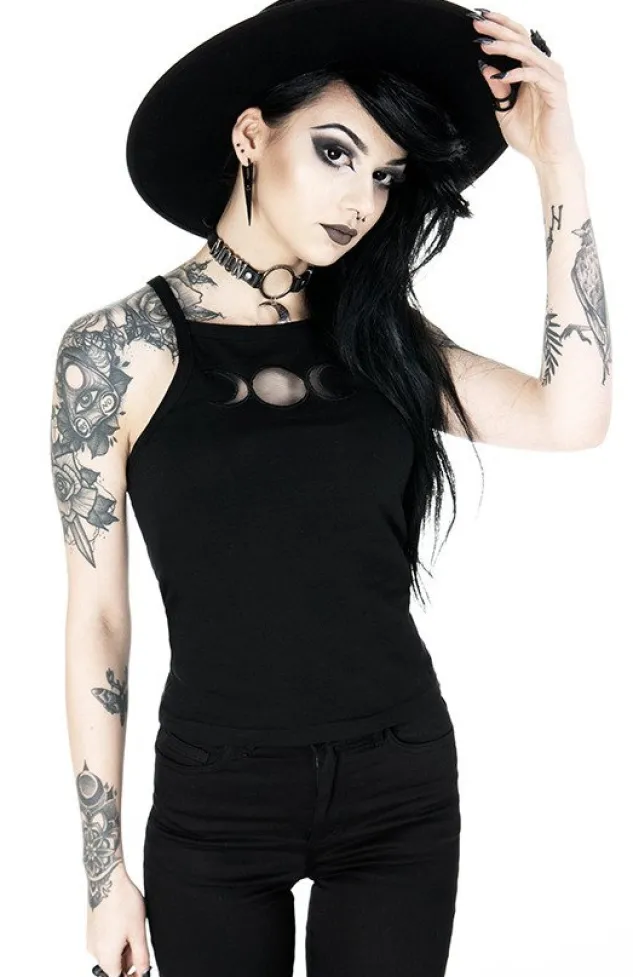 Restyle Black women`s Top Triple Goddess
