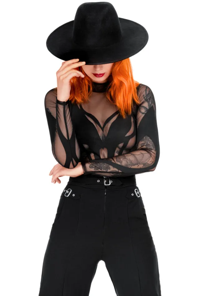 Restyle BUCKLE UP ELEGANT TROUSERS with high waist