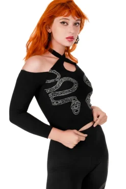 Restyle CATHEDRAL SNAKE BLOUSE