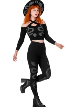 Restyle CATHEDRAL SNAKE BLOUSE