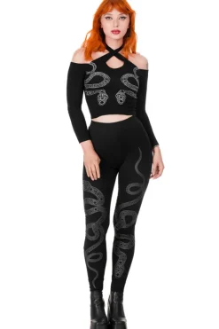 Restyle CATHEDRAL SNAKE BLOUSE