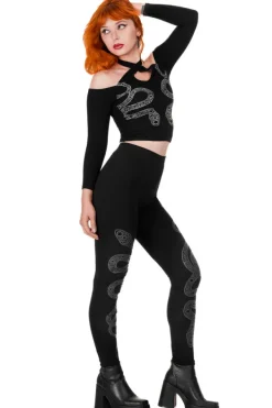 Restyle CATHEDRAL SNAKE LEGGINGS