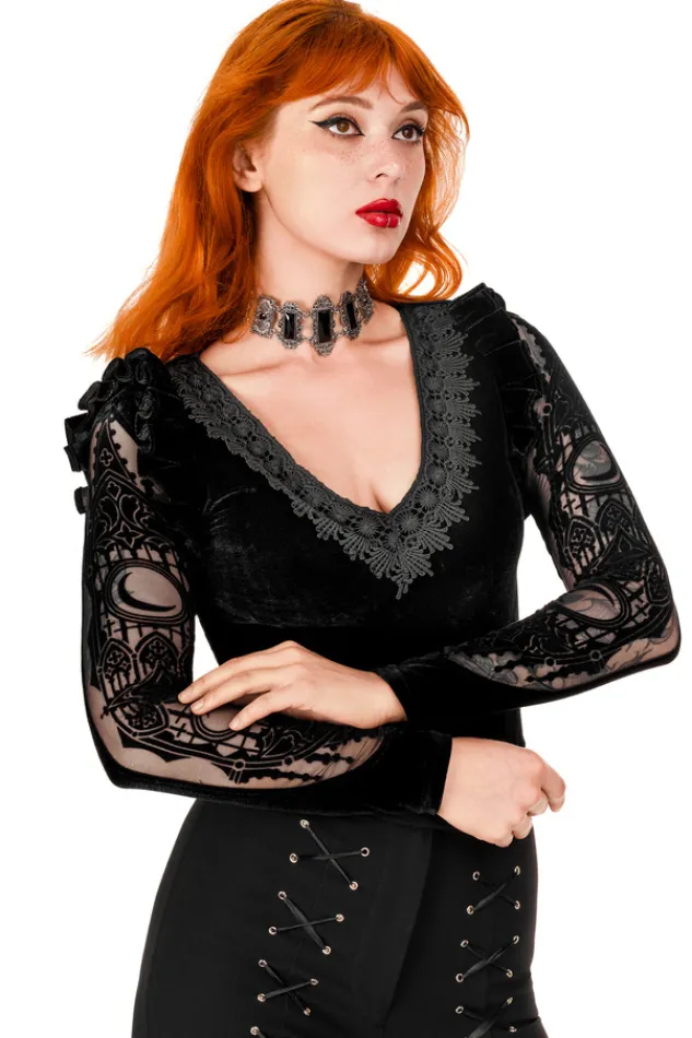 Restyle CATHEDRALIS BODYSUIT with cathedral pattern on the back