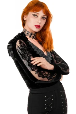 Restyle CATHEDRALIS BODYSUIT with cathedral pattern on the back