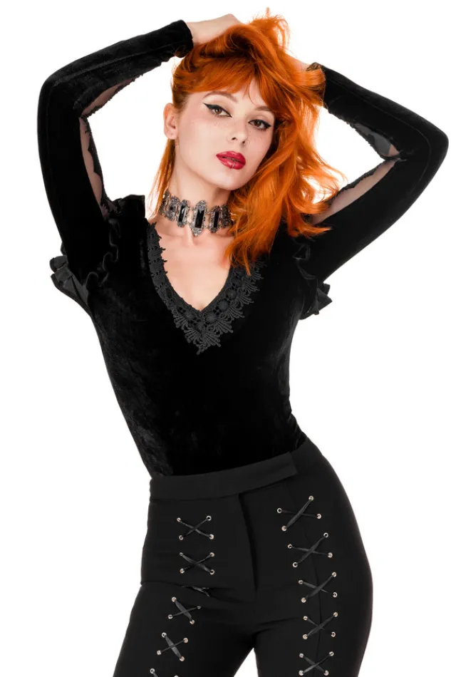 Restyle CATHEDRALIS BODYSUIT with cathedral pattern on the back