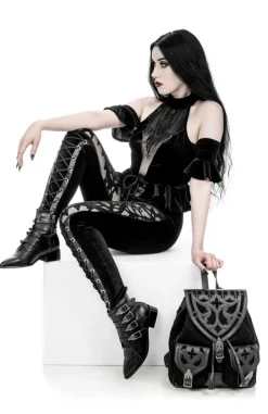 Restyle Cathedralis Buckle Backpack