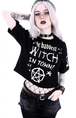 Restyle Crop Top Gothic blouse