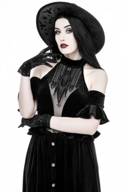 Restyle DARK ALTAR HALTERNECK TOP