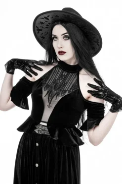 Restyle DARK ALTAR HALTERNECK TOP