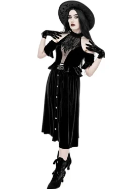 Restyle DARK ALTAR HALTERNECK TOP