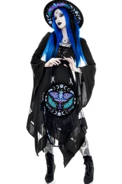 Restyle ENCHANTED FOREST BACKPACK Magical backpack with moth embroidery