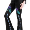 Restyle ENCHANTED FOREST BELL-BOTTOM JEANS