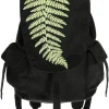 Restyle FERN BACKPACK Vegan suede, forest witch sack