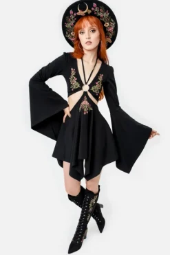Restyle FORGOTTEN GARDENS MINI DRESS