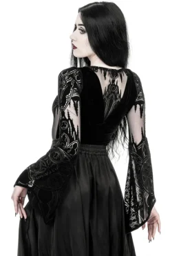 Restyle Gothic Chapel Bodysuit Vneck