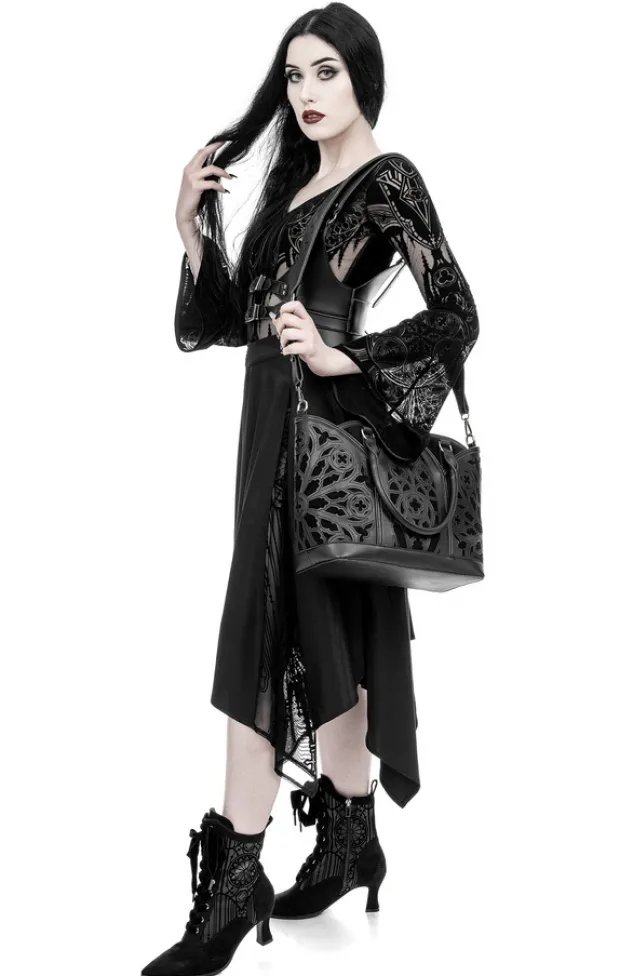 Restyle Gothic Chapel Bodysuit Vneck