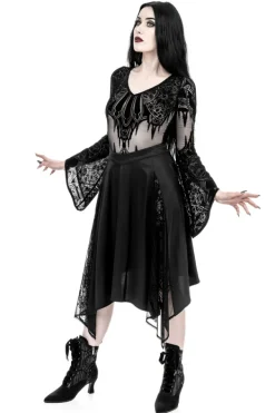 Restyle Gothic Chapel Bodysuit Vneck