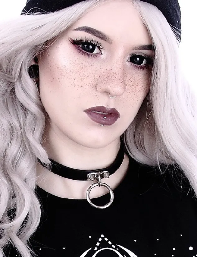 Restyle Gothic choker "O-RING COLLAR"