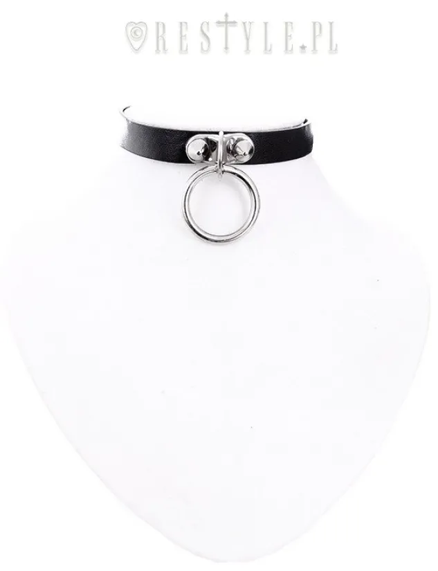 Restyle Gothic choker "O-RING COLLAR"