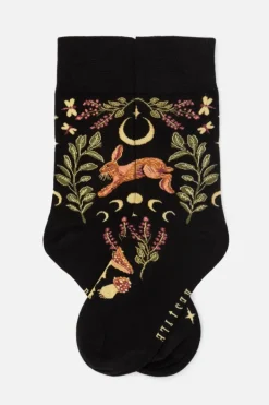 Restyle HARE MOON JAQUARD SOCKS