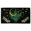 Restyle HERBAL WALLET embroidered oblong wallet with fern