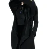 Restyle Long, gothic Fern Hoodie with oversized hood "FOREST WITCH"