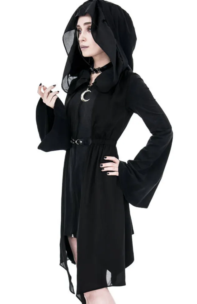 Restyle Long Hoodie DARK FAY Floaty Coat