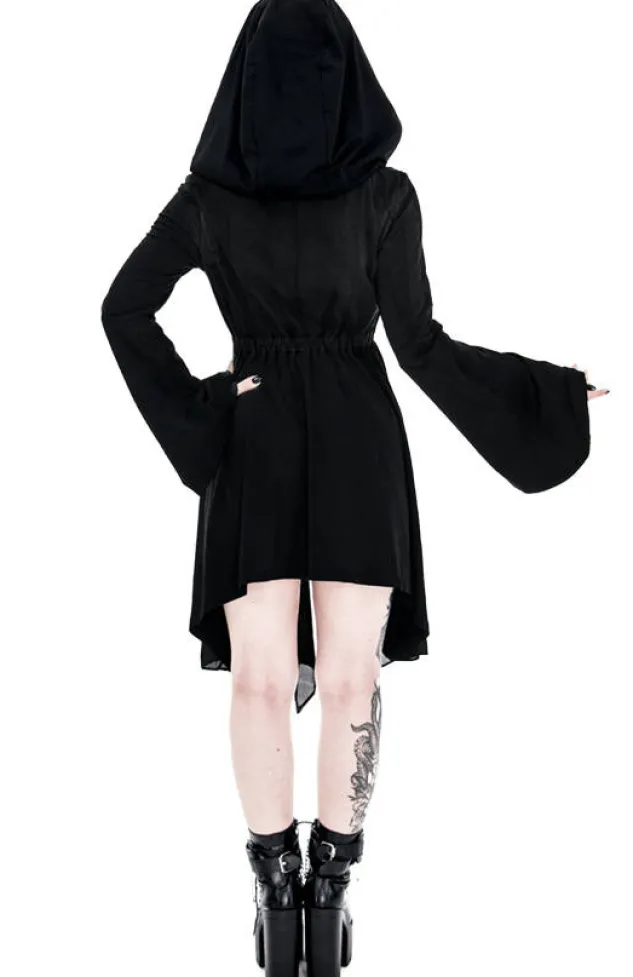 Restyle Long Hoodie DARK FAY Floaty Coat