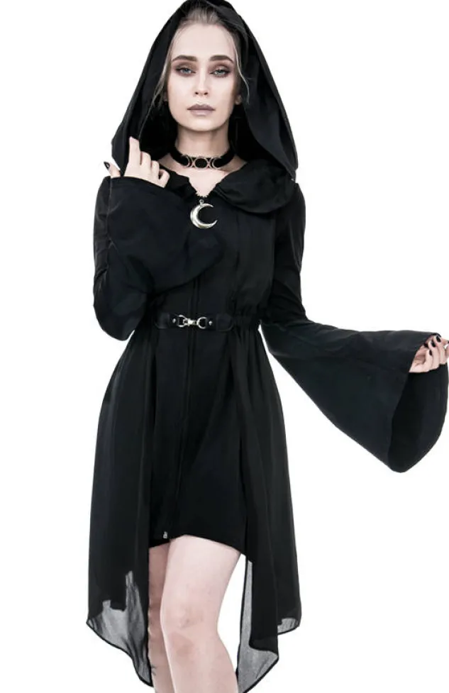 Restyle Long Hoodie DARK FAY Floaty Coat