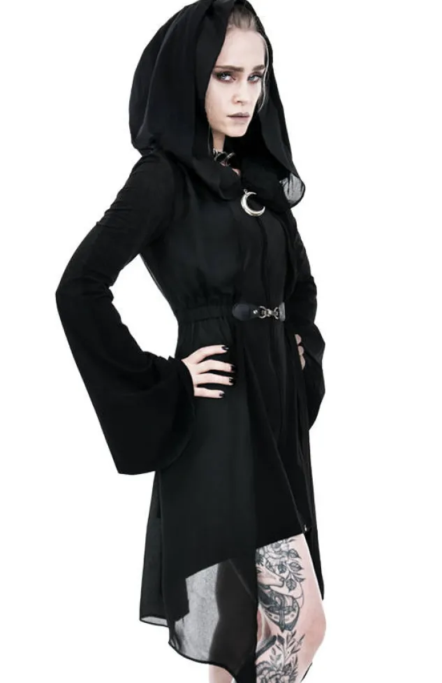 Restyle Long Hoodie DARK FAY Floaty Coat