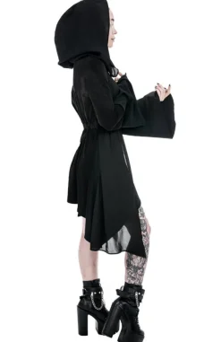 Restyle Long Hoodie DARK FAY Floaty Coat