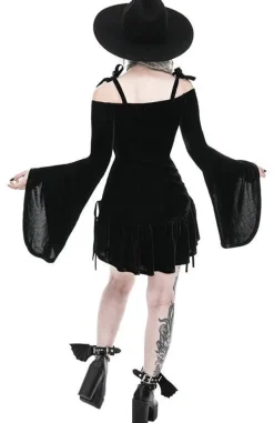 Restyle LUCRETIA DRESS draped heart neckline dress