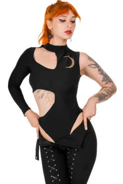 Restyle MOON ARMY BODYSUIT Asymmetric Blouse