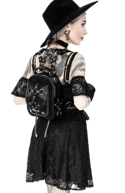 Restyle Pentagram Lace Dress with collar