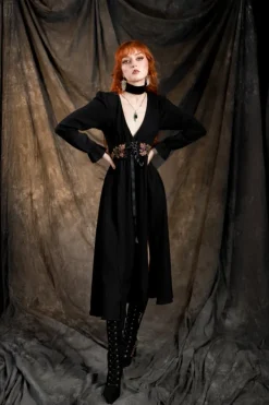 Restyle POISONED PETAL MIDI DRESS