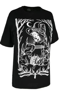 Restyle unisex t-shirt BURN THE WITCH OVERSIZED