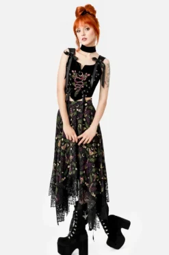 Restyle WILDERWOOD MIDI SKIRT