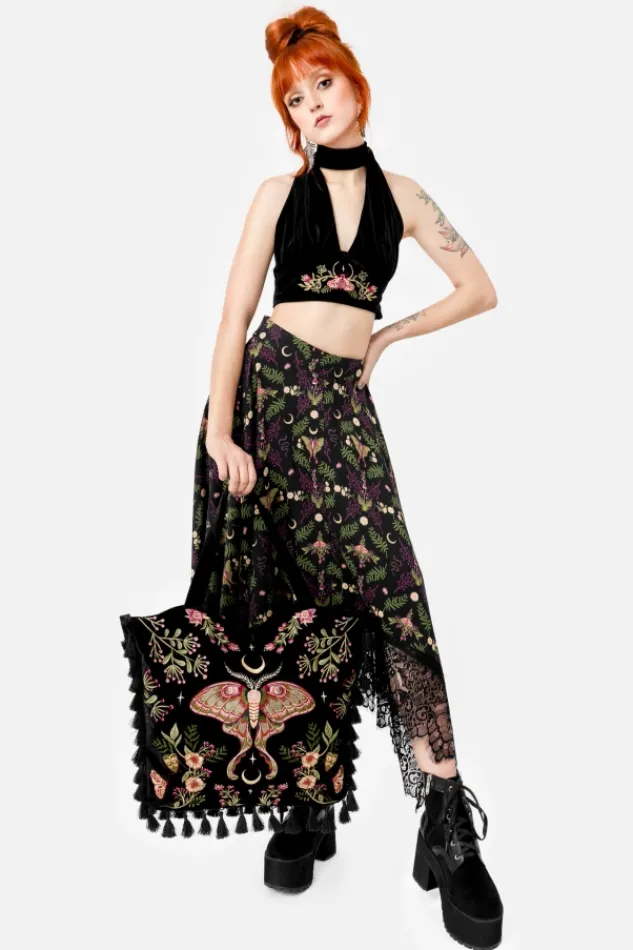 Restyle WILDERWOOD MIDI SKIRT